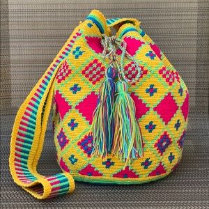 Handwoven Bucket Bag